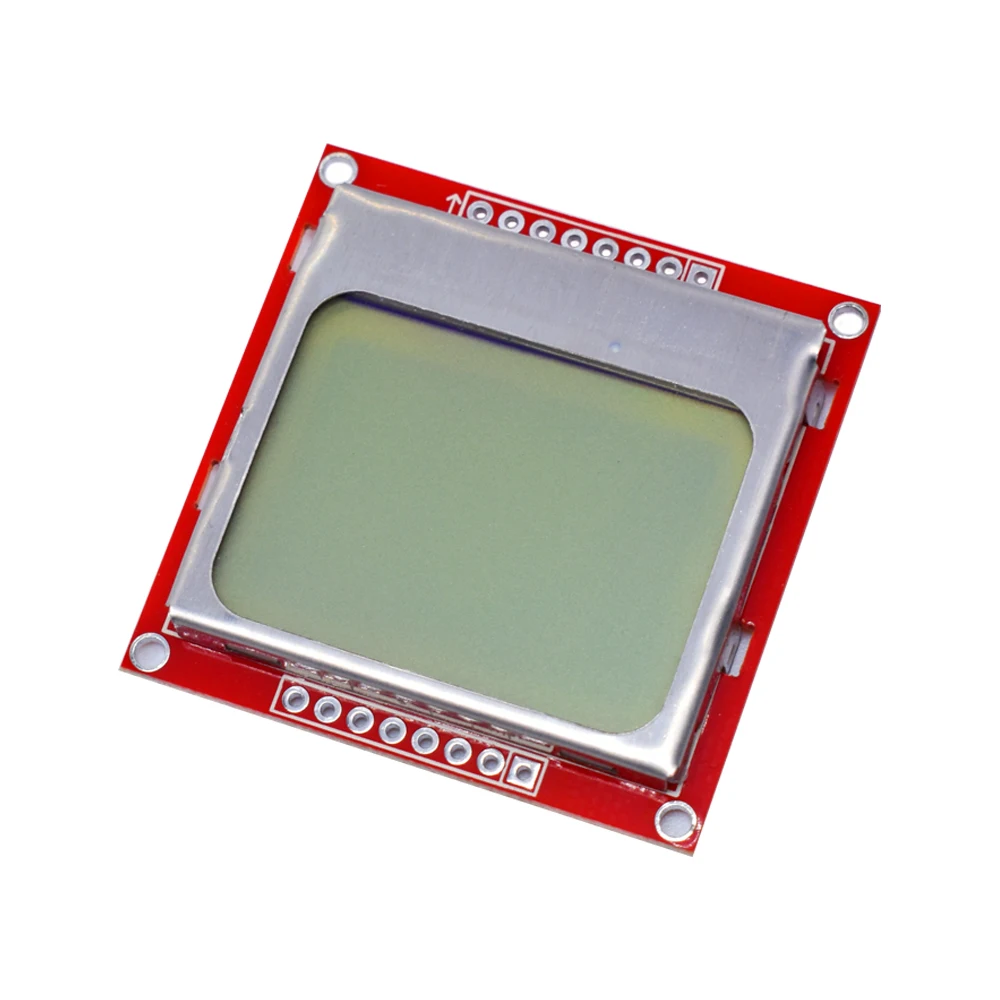 WAVGAT LCD Module Display Monitor White backlight adapter PCB 84*48 Nokia 5110 Screen