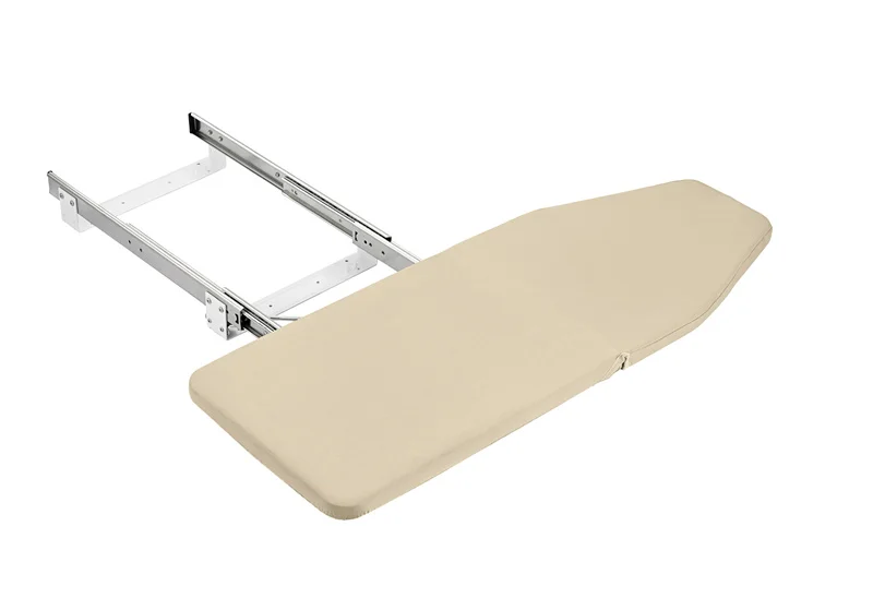 New Design Mini Home Usage Beige Foldable Wood Board Desktop Ironing Board for Home