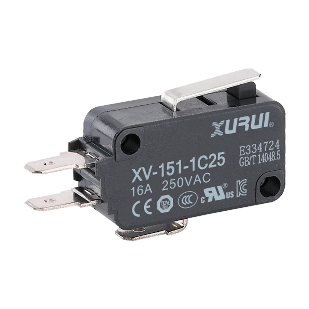 short metal straight lever micro switch with UL TUV certificate