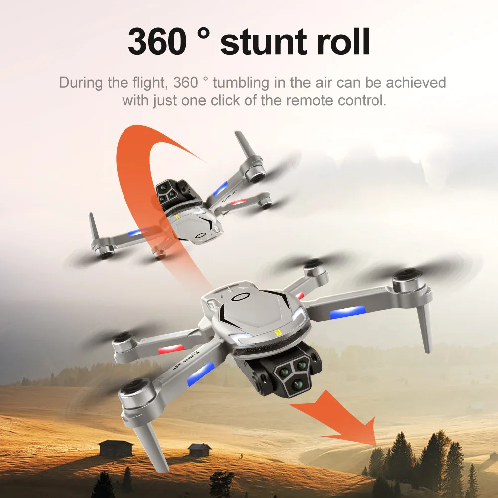 V888 Drone 8k Drone With Camera Obstacle Avoidance  Long endurance four axis brushless rc drone toy