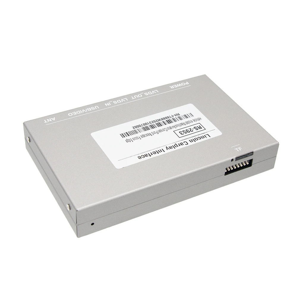 Android Auto Wireless Carplay Box With Reverse Camera Interface For lincoln Corsair 12.3 inch 2020-2022