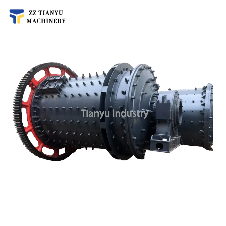 Mobile Small Gold Silica Sand Paint Round Industrial Ball Crusher Mill Working Processing Machine