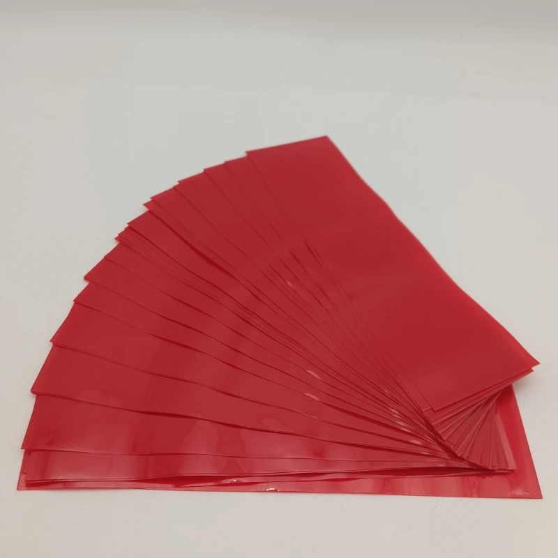 Custom Printed PVC red/yellow/black Color Heat Shrink Sleeve Label Bands Wrap For Shaped Toys Car shrink wrap label