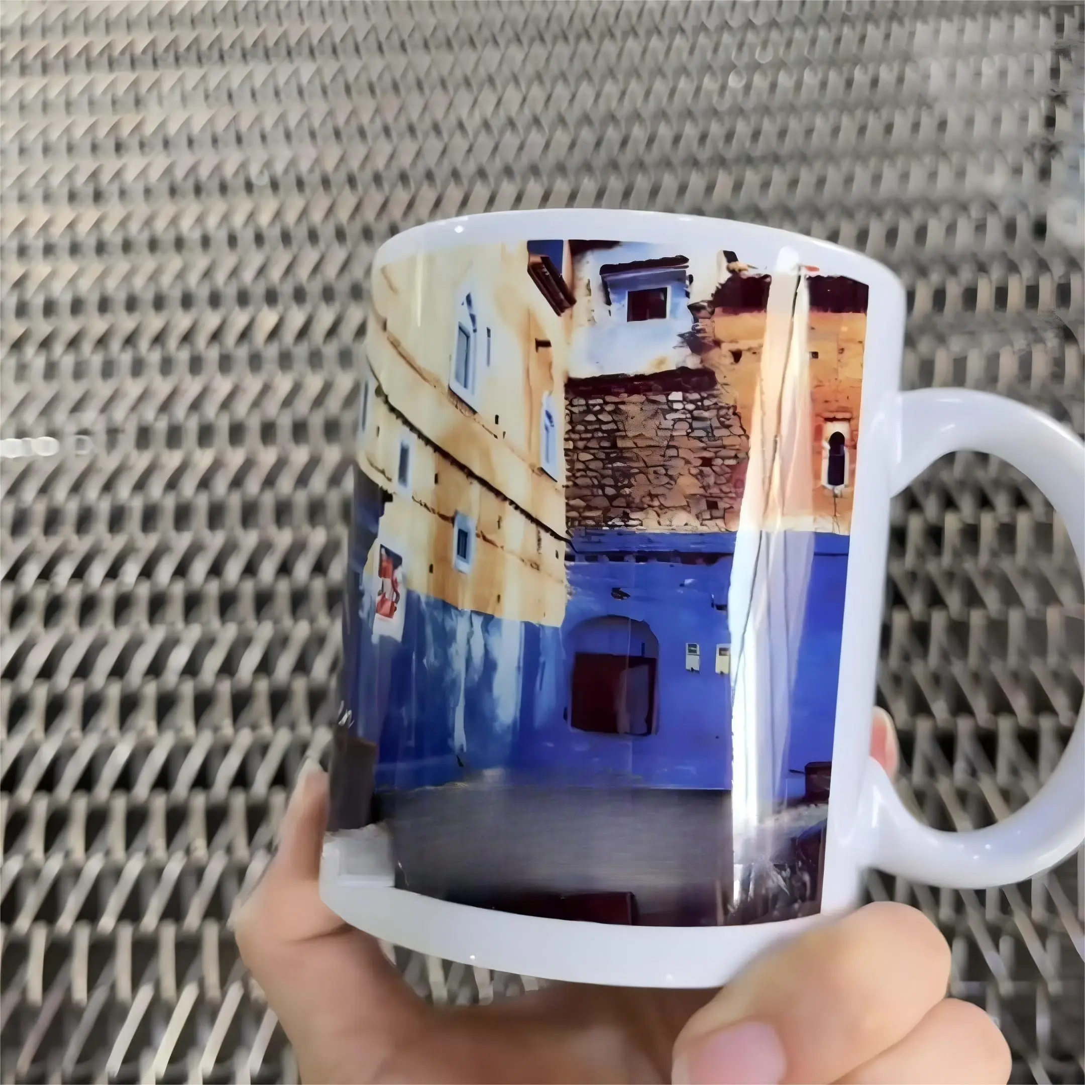 Factory Wholesale Hot Sublimation Ceramic Mug Coffee Cup Thermal Transfer Coating Ceramic Cup