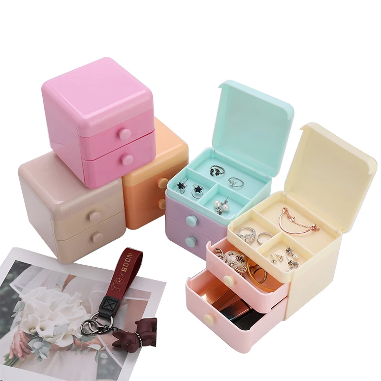 Mini Plastic Box Custom Cute Household Beads Storage Containers Box for Collecting Small Items Beads Jewelry Game Pieces Crafts