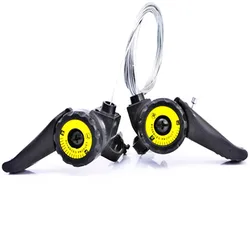 Велосипедный рычаг тормоза Combo с внутренними тросами переключения 15 18 21 скорость велосипедный рычаг переключения передач