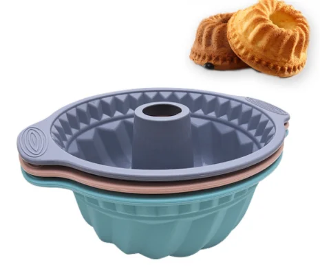 Hot Selling Wholesale Food Grade Silicon Baking Mold Making Tools Set Silicone Bake Chocolate Ice  Donut Cake Mould