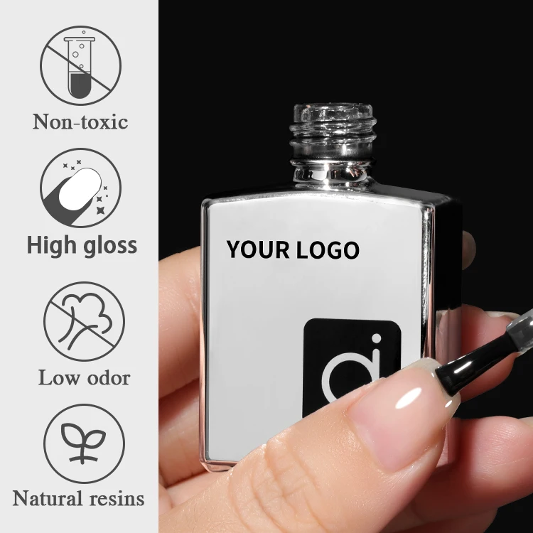 ZRKGEL Nail supply manufacture top coat and base coat private label longlasting Nail art painting Gel polish uv gel uv coat set