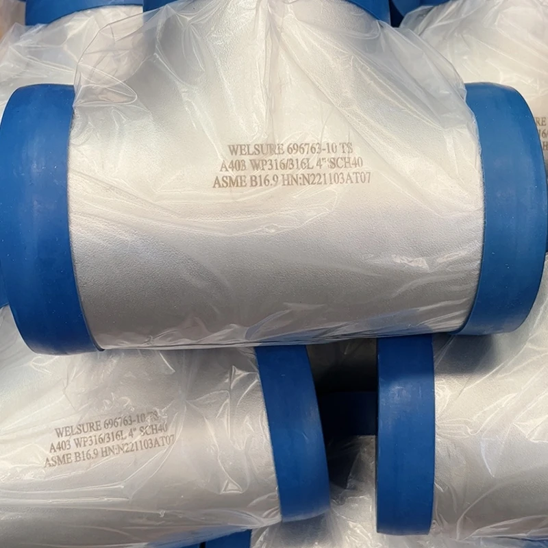 Super manufacturer 4 inch Seamless Welded Welding Equal Black carbon Steel Smls bw Sch40 Sch80 buttweld Elbow Tee Pipe Fitting