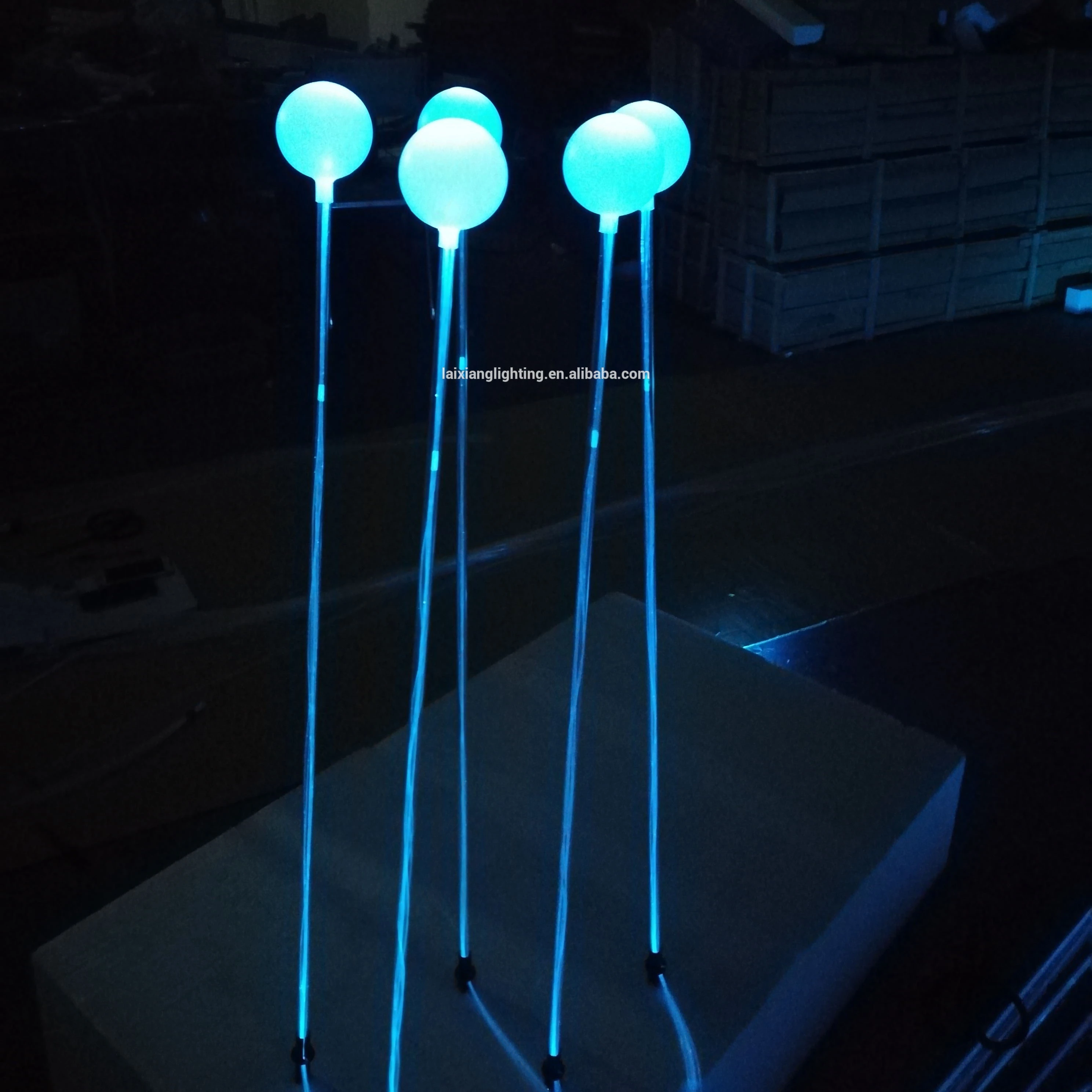 2022 Новое поступление IP68 креативная наружная большая осветительная декорация светодиодная оптоволоконная Цветочная лампа поле света