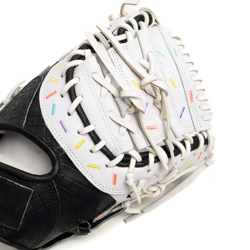 New innovation custom 12.75 inch icecream style kip leather baseball glove first base baseball glove lefty