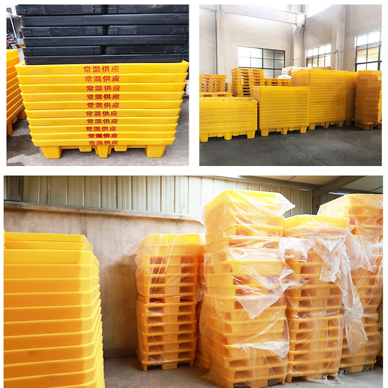 Anti-leakage  2 drum spill containment pallet  IBC drum spill containment pallet outdoor chemical spill response