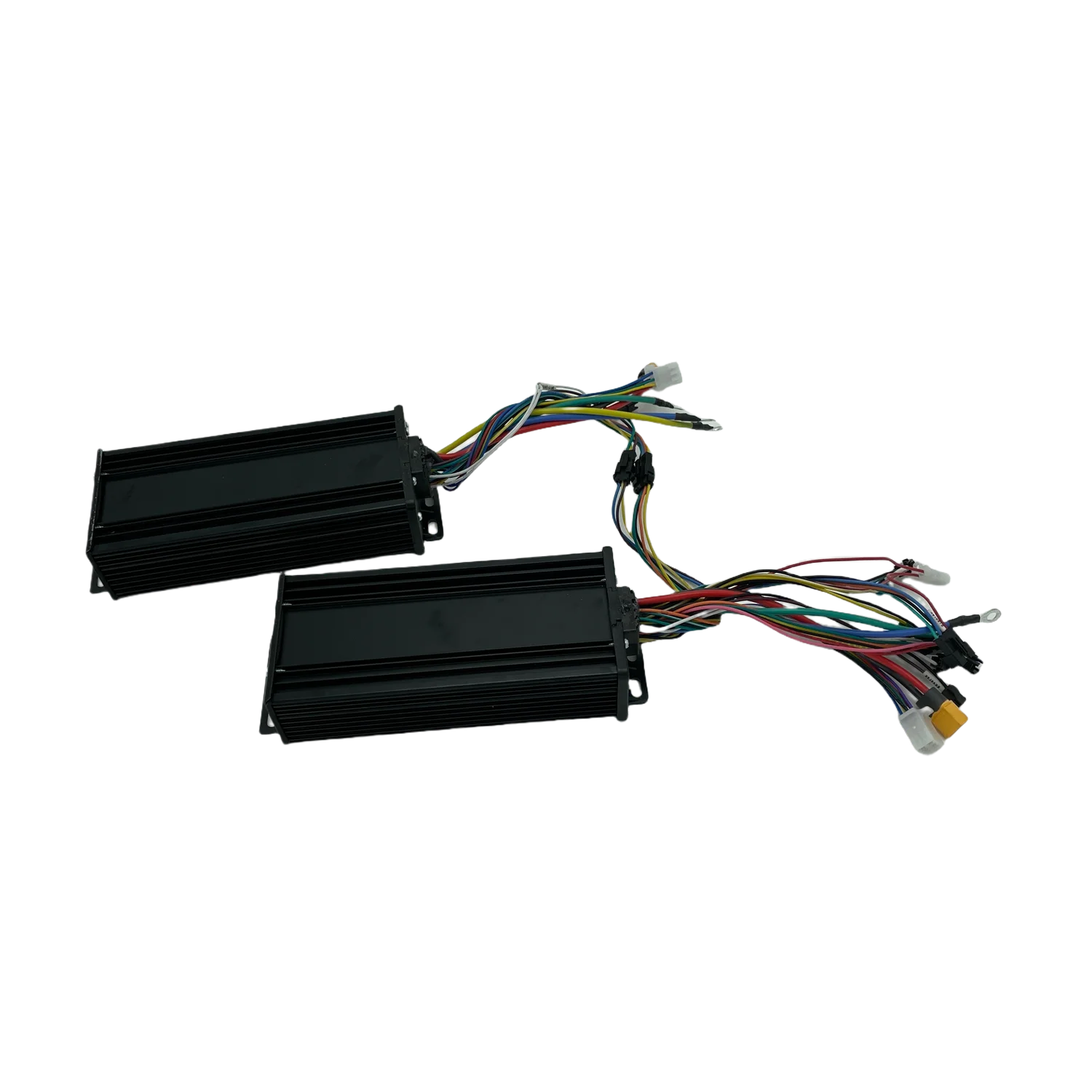 Dual 2000W Motor Controllers  60V 72V 1500W-2000W 45A 3-mode Sine Wave ebike Controller Colorful LCD Display hall non-hall