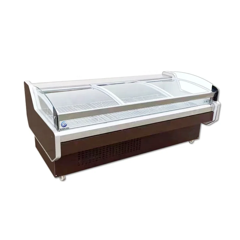 Open Showcase Refrigerator Fresh Meat display fridge Display Freezer Chiller