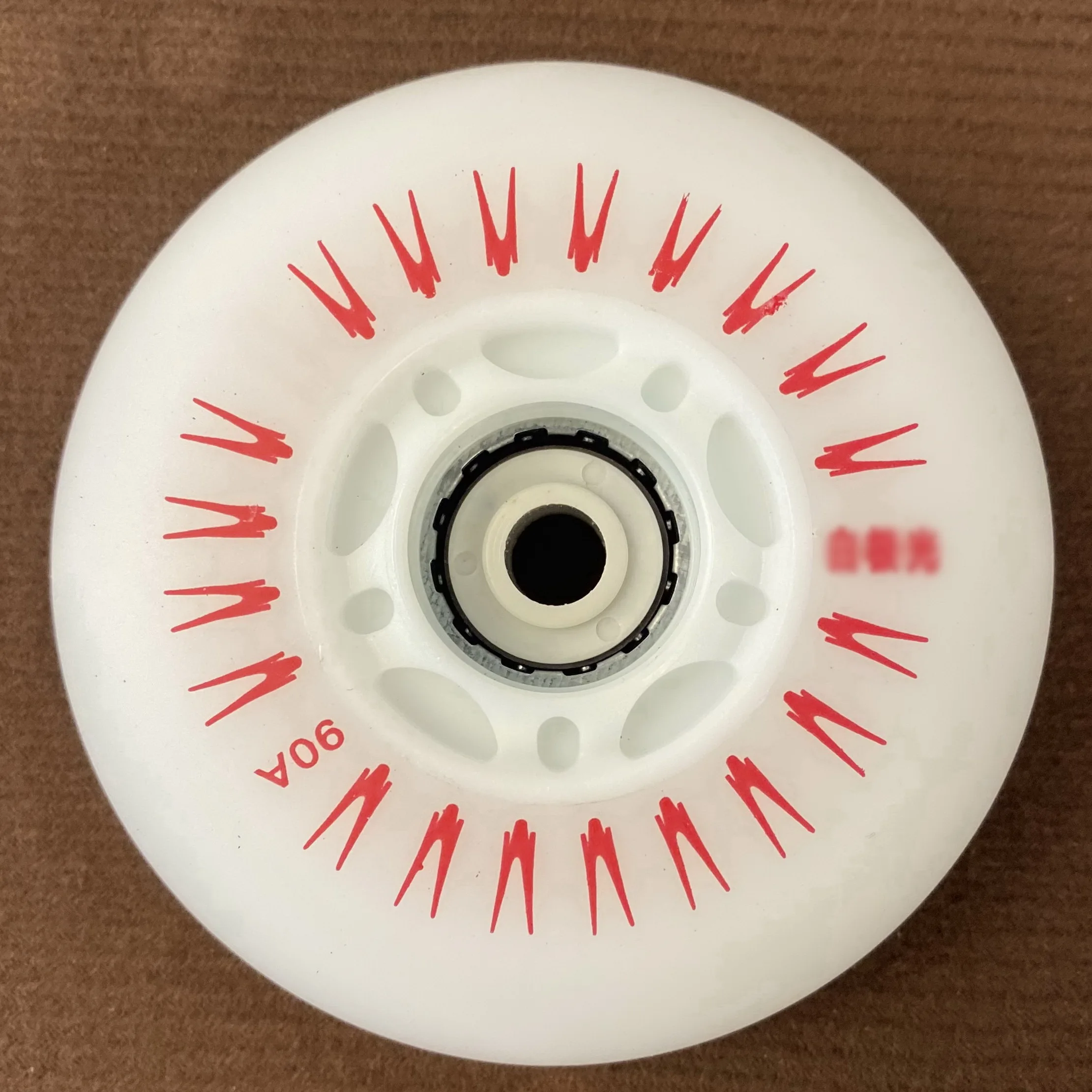 PU Wear-resistant Roller Skates Inline Luminous Lighting Wheel 80mm flashing wheels In Stock