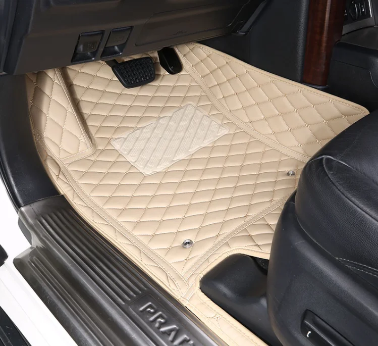 Car Floor Liners 360 Fit Design Durable Leather Car Floor Mat For DAF/BMW/Toyota