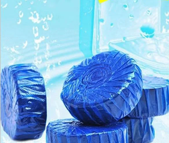  Factory Wholesale Automatic Toilet Cleaner Bleach Block Natural Flush Bowl Blue Solid Bubble 5