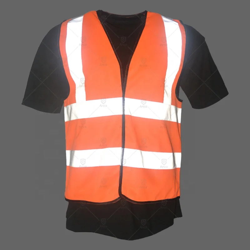 Reflective Logo Customized Hot Sale Multiple Security Workwear Hi Vis Reflective Vest Multi Pockets Workwear Vest