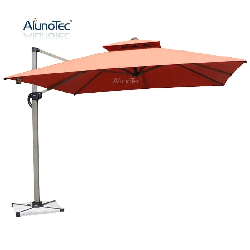 Wholesale Garden Umbrella Patio Pool Restaurant Hotel Roman Umbrella Big Parasol Aluminum Outdoor Umbrella