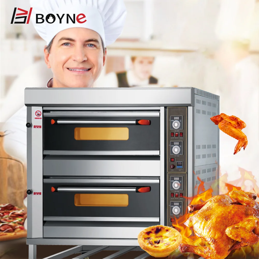 Boyne кухонное оборудование машина коммерческая электрическая газовая колода торт хлеб выпечка хлебобулочная печь для