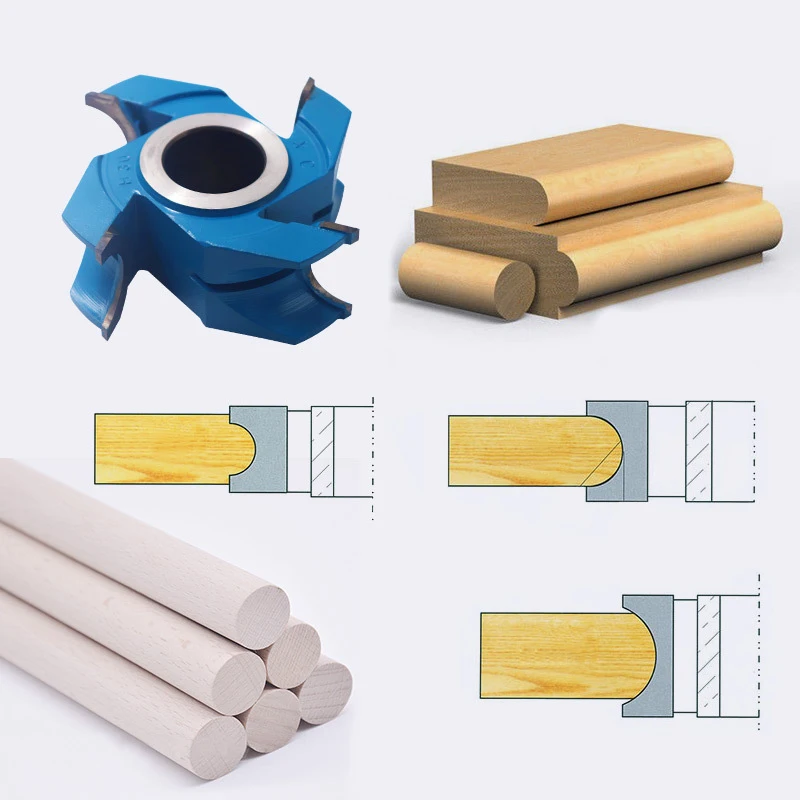 Hot Sale Is half round table knife round edge woodworking tool carbide factory price direct wholesale gong knife