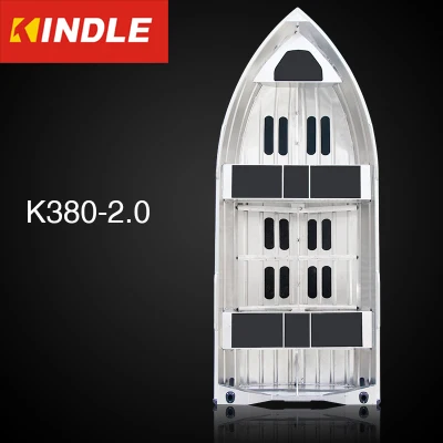 Fishing Boat for Sale Small Aluminum Customizable Ocean Craft Aluminum Deep V Bottom 10ft Aluminum 5083 Petrol / Gasoline 19 in