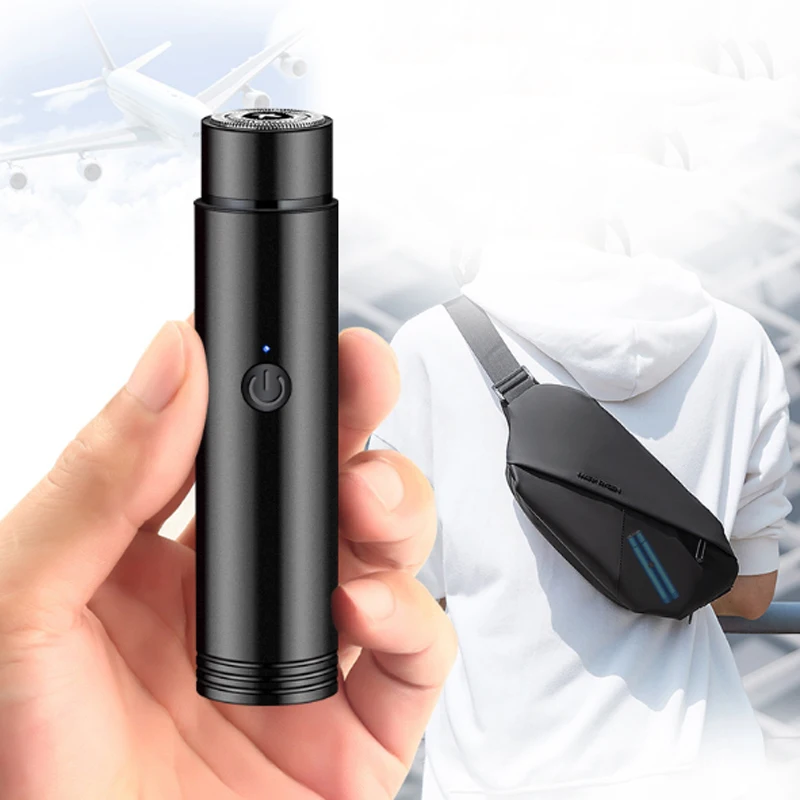 High quality and safe shaving razor with metal heavy handle and stainless steel for men as a Christmas gift