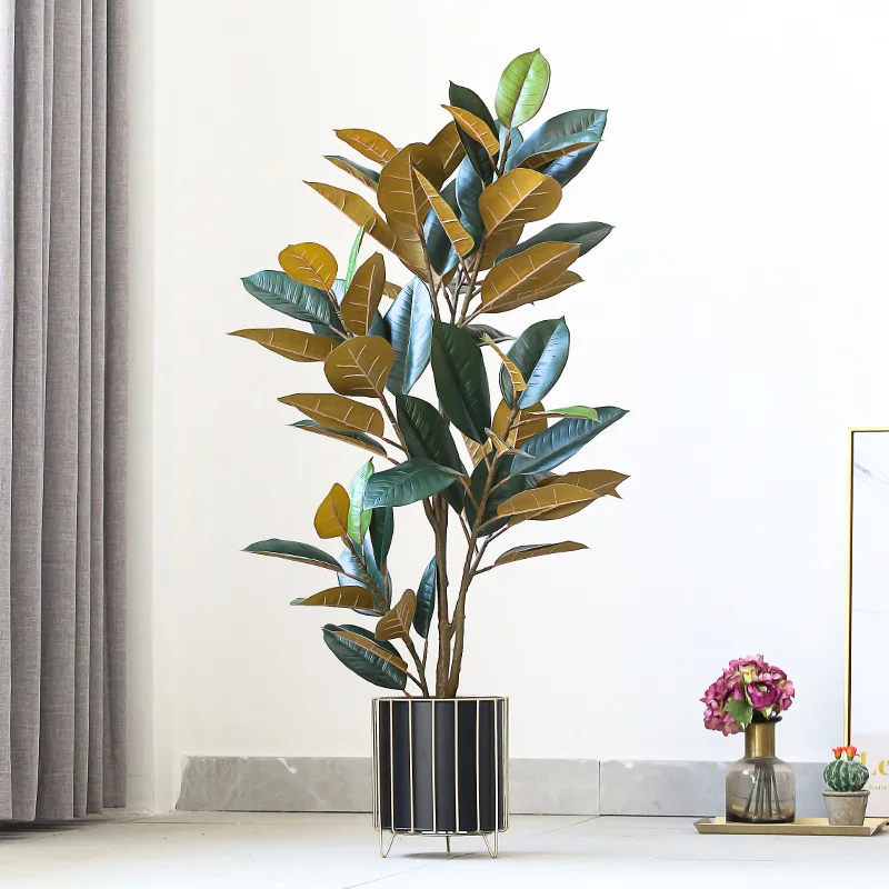 Decorative artificial plants and trees in pots Modern Decoration Faux Plants in Pot for Home Office Perfect Housewarming Gift