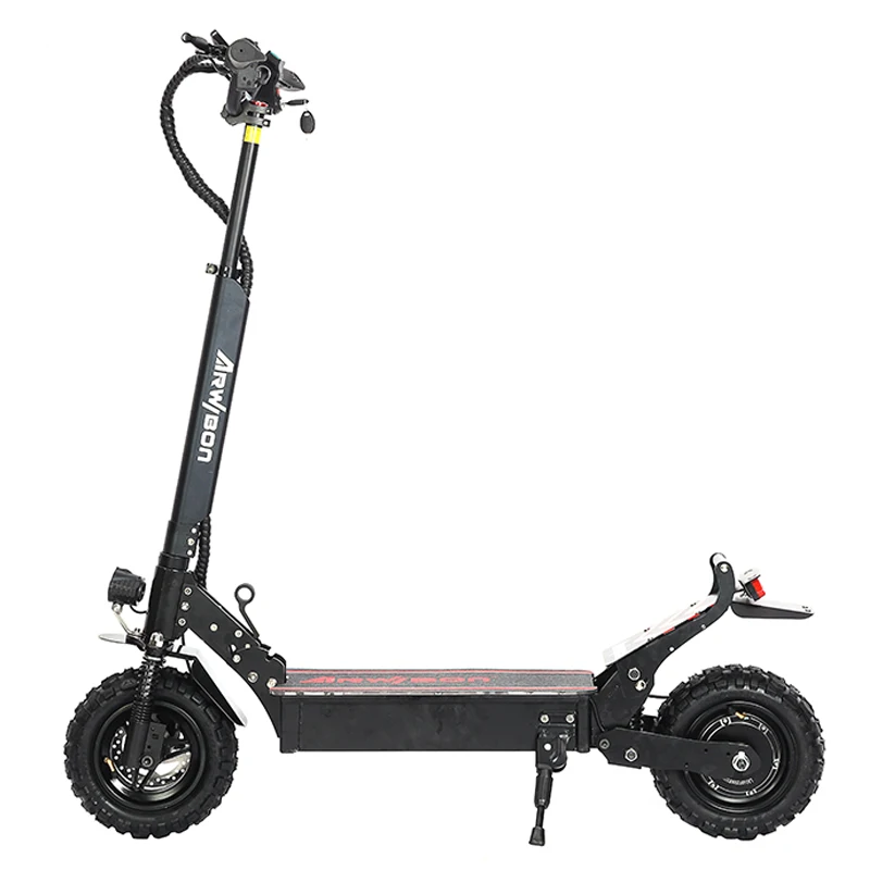 USA Stock Hydraulic Suspension Escooter E Scooter 11 Inch Heavy Duty ARWIBON Q30 Fast Electric