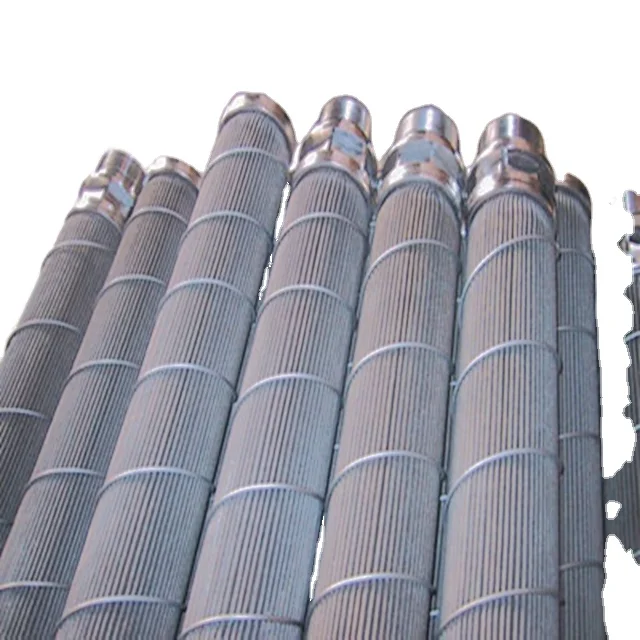 High Strength Candle Filter 316l Stainless Steel powder Sintered Metal Mesh filter element for oil filtration