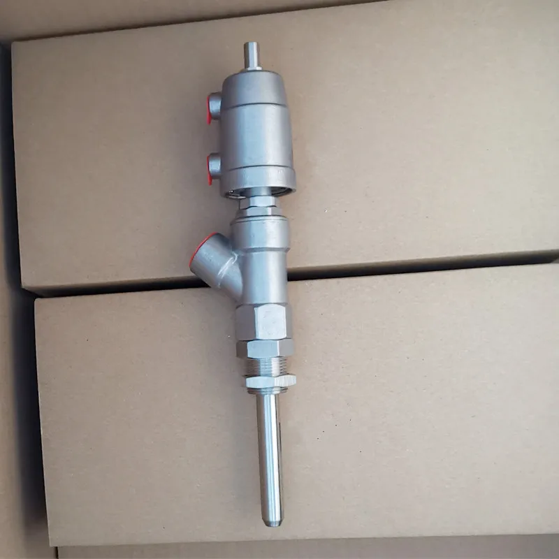 Stainless steel back suction vacuum nozzle filling