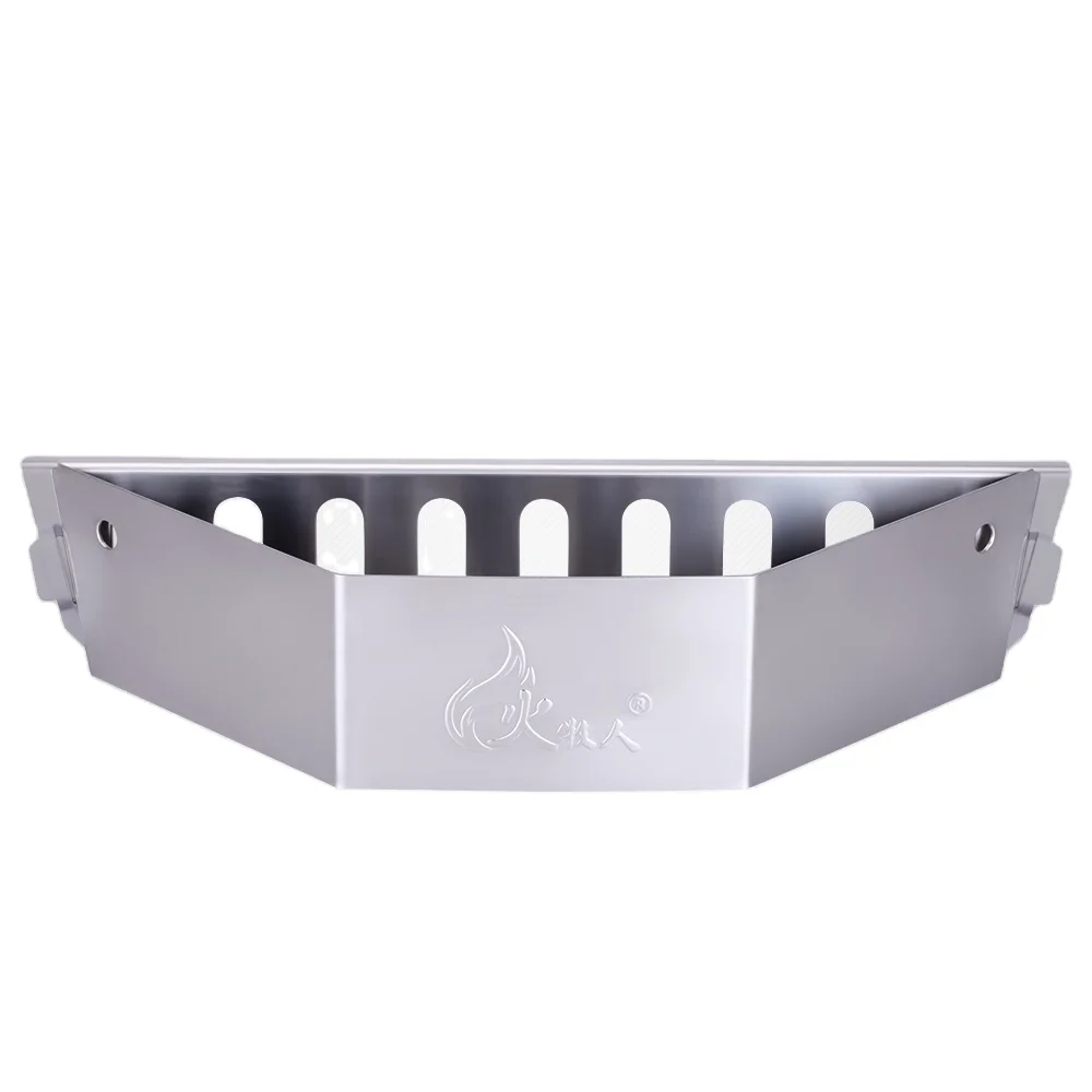
Hot Sale Heavy Duty Stainless Steel BBQ Charcoal Basket Durable BBQ Carbon Box Charcoal Briquet Holder for Grills 