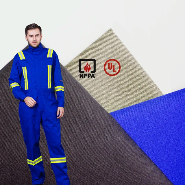 7oz 9oz 88%Cotton 12%Nylon UL Certification FR Flame Retardant Fabric