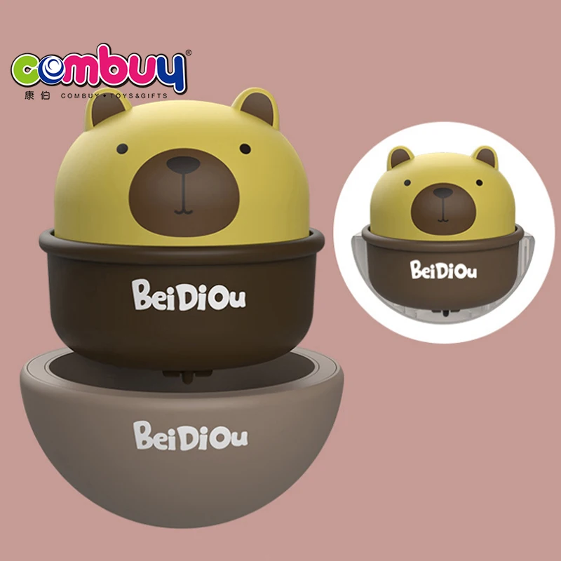 Press Sliding Rotating Animals Push Car Rolling Toys Baby Tumbler