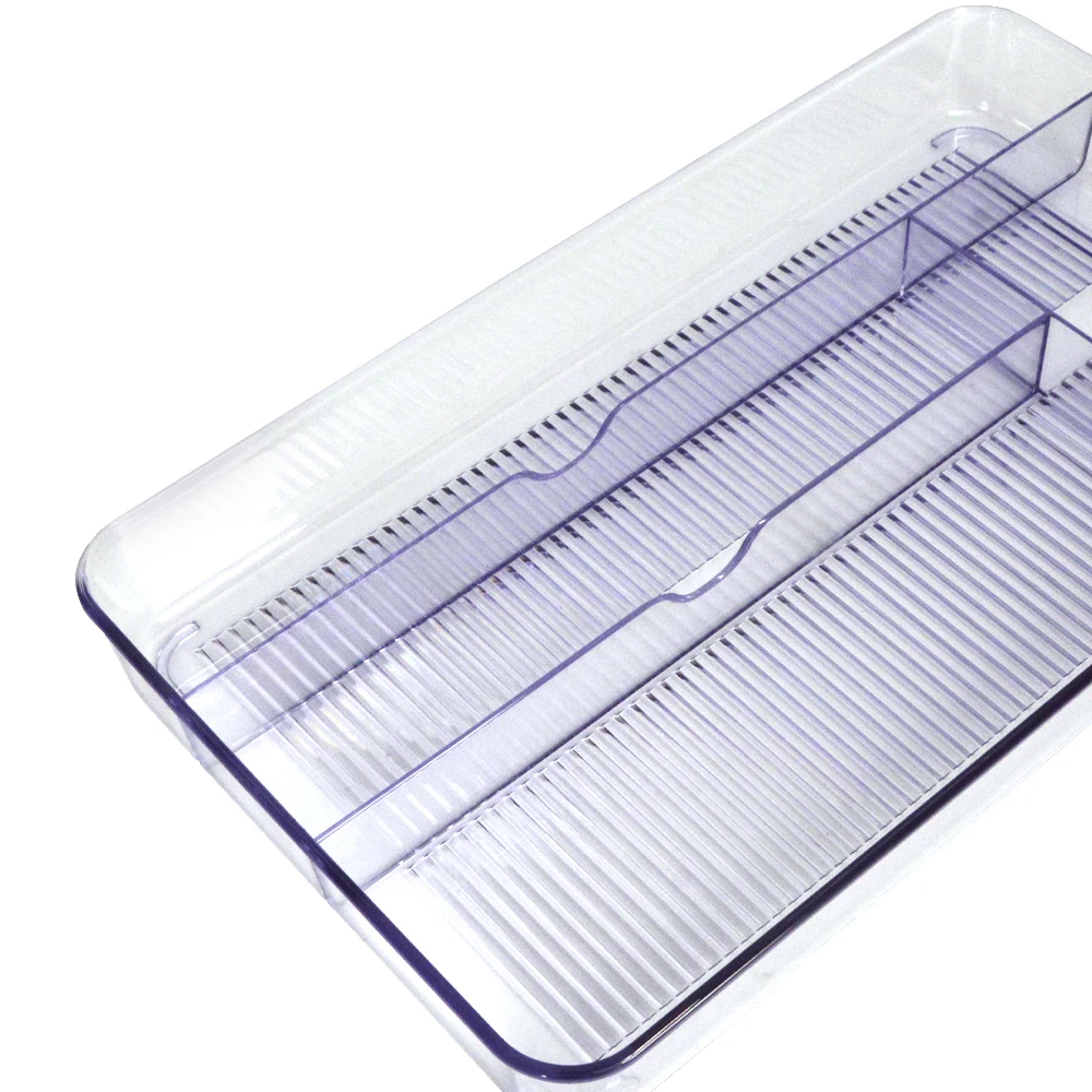 The Factory Price Wholesale Storage Rack Plastic Kitchen Cutlery Trays Receiving Bin Box