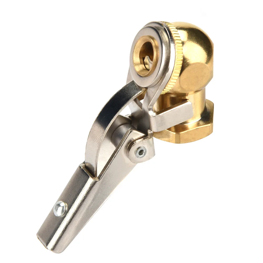 All Copper 1/4 Internal Thread Air Head Clip Air Nozzle for Air Pump