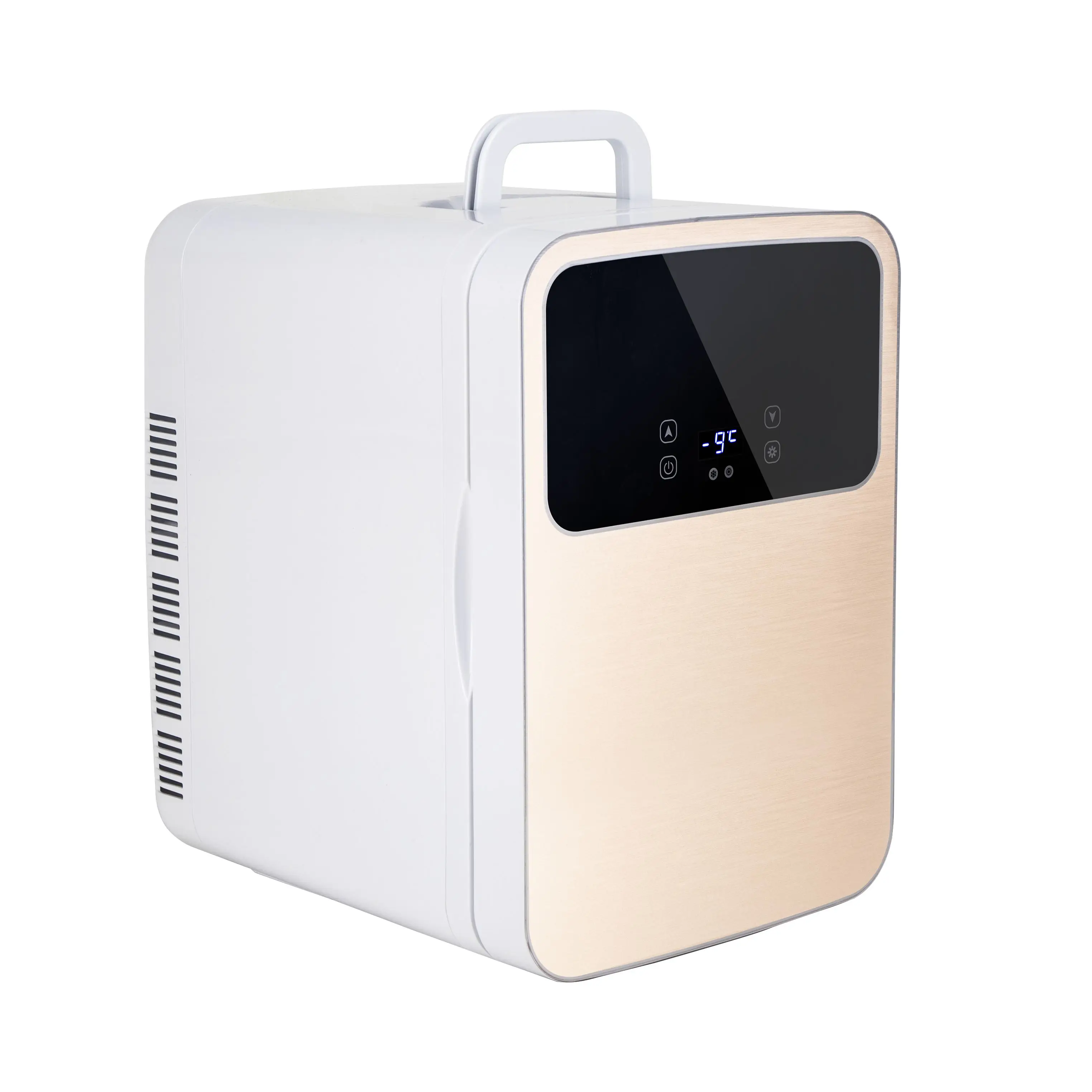 Оптовая продажа, высококачественный двойной холодильник для макияжа, настольные мини-холодильники для макияжа