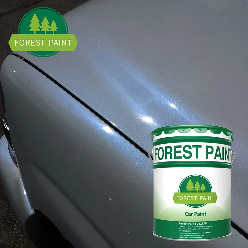 Single-component good quality car coating spray acrylic lacquer auto pearl paints 1k green color pearlescent paint
