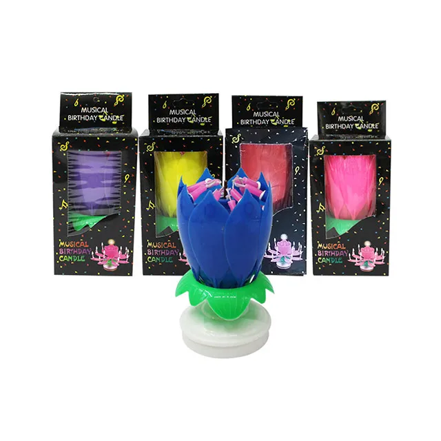 Wholesale Sunflower Rose Gold Private Label Sparkler Candle Custom Home Decoration Candle Birthday