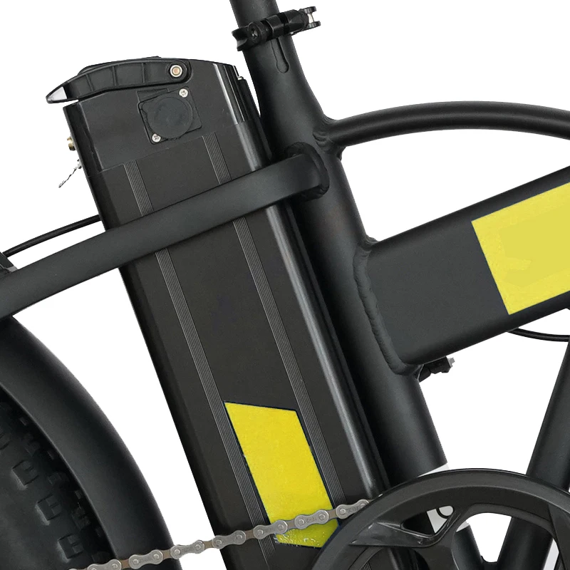 Электрический Грузовой 48V 500W 750W 16AH sepeda lipat 20 дюймов складной e-велосипед с толстыми покрышками Байк способный преодолевать Броды электрический велосипед