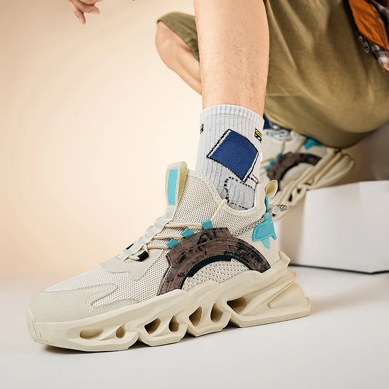 Adit High Quality Foam Shock Absorbers Ultra Lightweight Men Casual Walking Style Shoes tenis original footwear