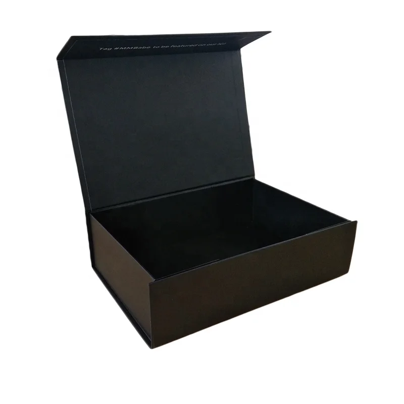 
Роскошная картонная коробка для хранения обуви черного цвета, оптом 