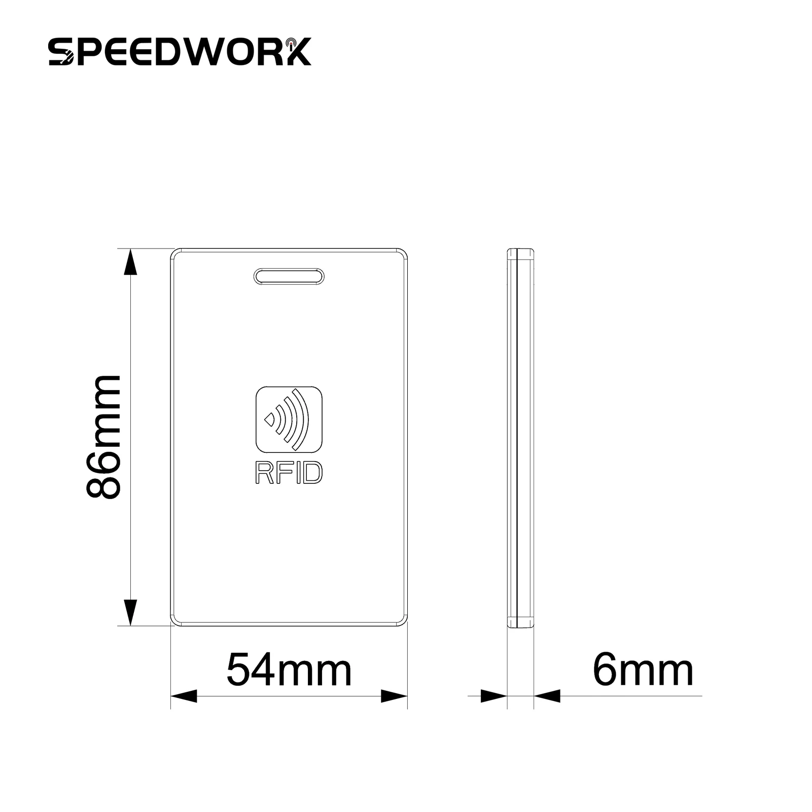 JT-T2450A  ID control System RFID Card Ip68 Waterproof Smart Chip 2.4G Active RFID Tag For RFID Parking Management  System