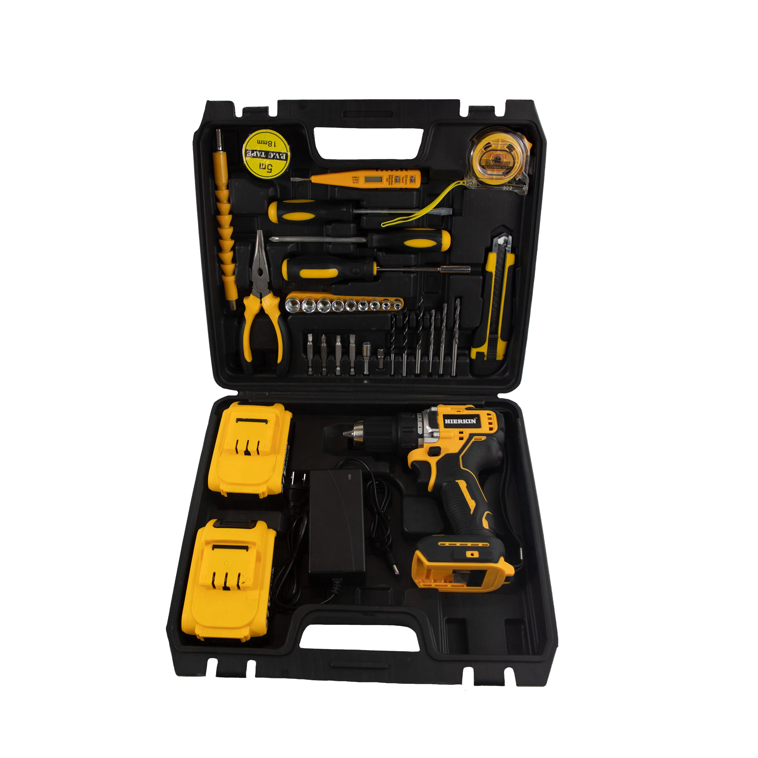 HIERKIN Factory sales sharping tools woodworking tools machines and tools electric motor taladros inalambricos screwdriver set