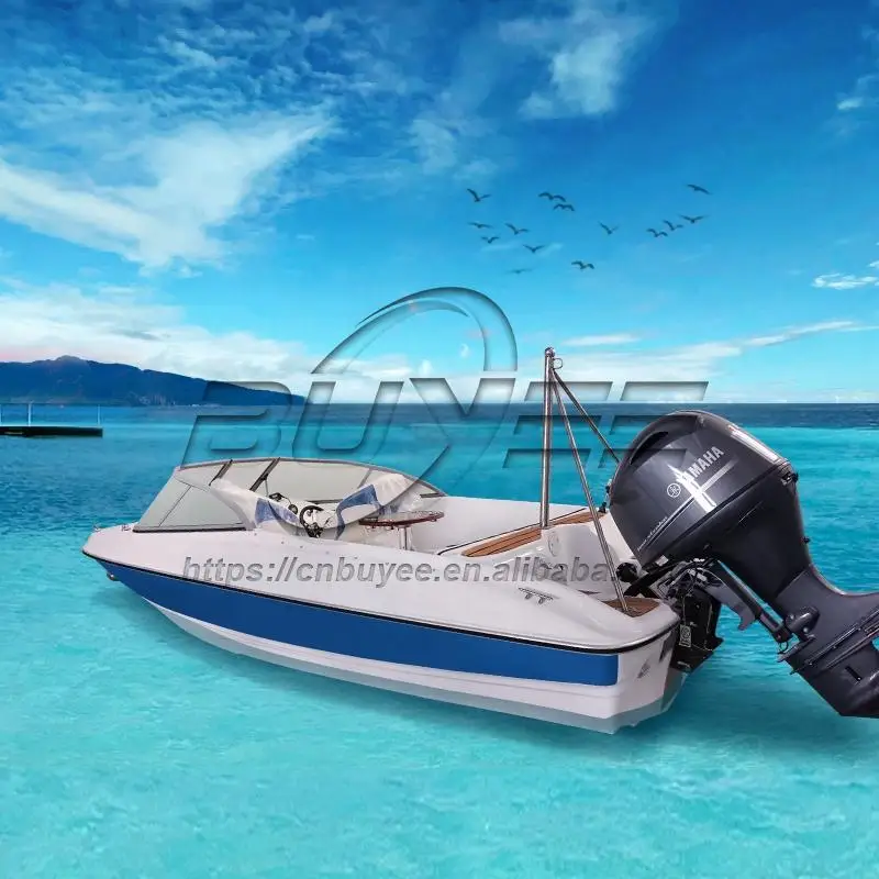 Factory direct supply 18 ft professional fiberglass boats fishing leisure commercial fishing boat for sale