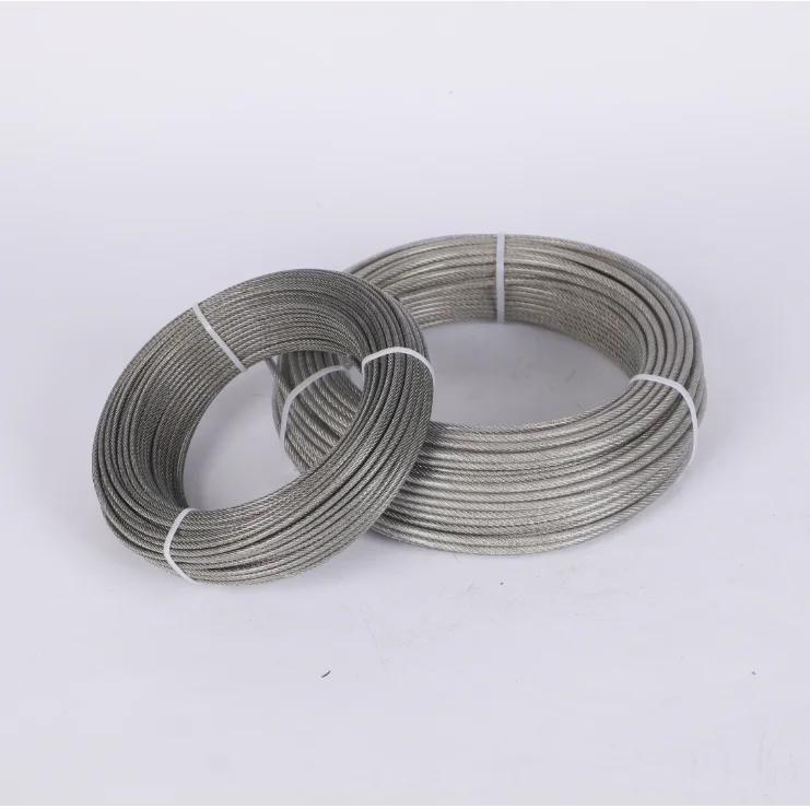 1X19 304 316 1.5mm Operating Stainless Steel Wire Rope