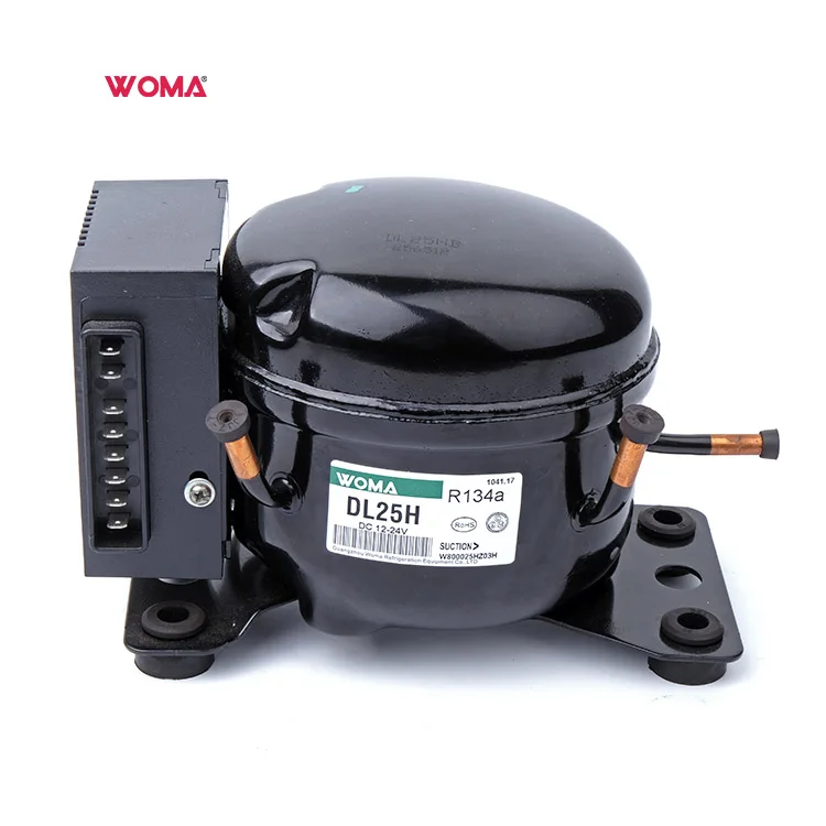 WOMA DL25H DL19H 12-24V DC Refrigeration vehicle Solar Compressor