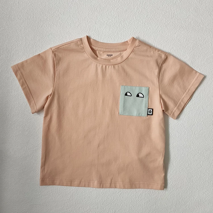 Customize Hot Selling Basic Kids Clothes New Design Toddler Baby Boys Girls Soft High Quality T-shirt