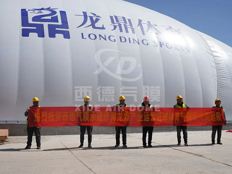 2024 HOT SALE !! PVDF/PVC membrane stadium industrial style stadium air dome Tent for Sale