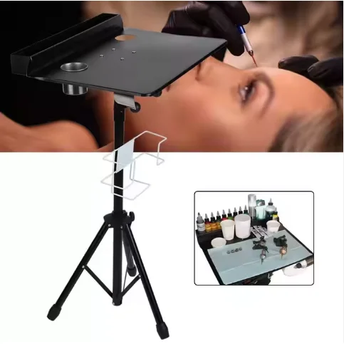 Iman Adjustable Tattoo Work Desk Table Stand Professional Tattoo Station Body Art Tattooing Supply